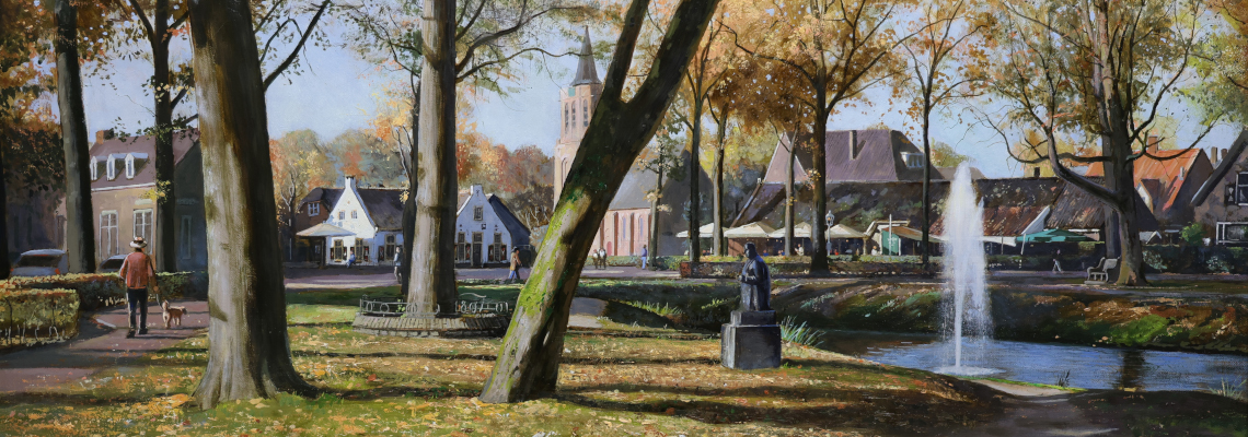 Brink te Laren, herfst