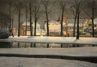 Brink Laren, winteravond