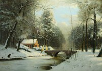 Winter in Corversbos, Hilversum